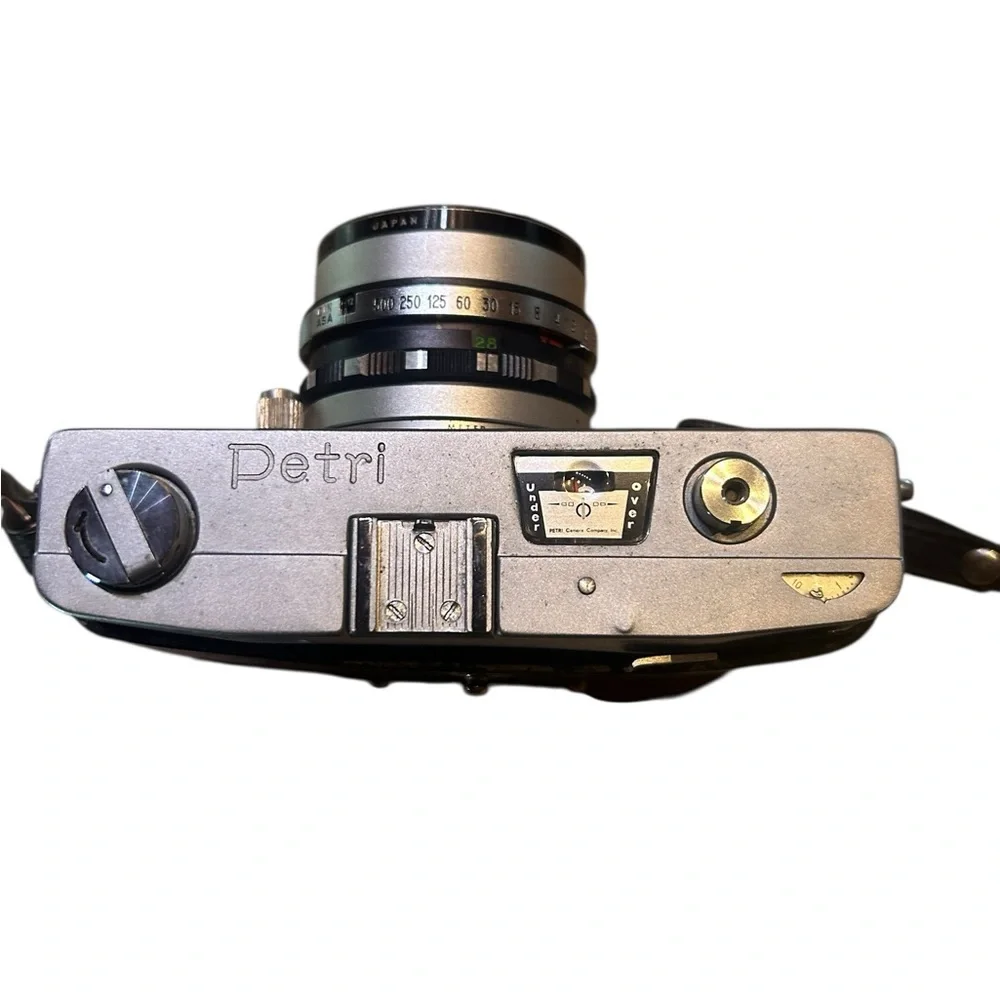Petri 7S 35 mm Rangefinder Camera, F2.8 lens-semi functional-Japan—Vintage
